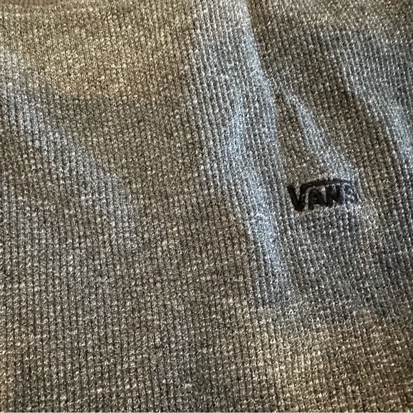Men’s Vans Grey Pullover Shirt, Size Large - Picture 7 of 8